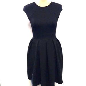 Romeo + Juliet Couture Womens Knit A Line Dress Black Size SMALL